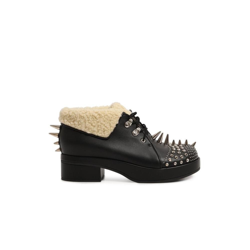 Gucci - Studded Ankle Boots - IT 37.5